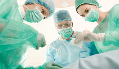 Operation for arthrosis of the knee